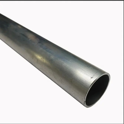 6082-T6 Aluminium Alloy Round Pipe 25mm 30mm Silver Powder Coated Aluminum Tube