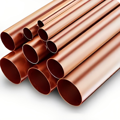 C70600 C71500 Copper Nickel Pipe ASTM B467 6&quot;Sch10 CuNi 9010 Polished Straight Round Copper Pipes