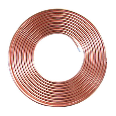 Seamless Copper Coil Tube C10100 C11000 C12200 3mm 15m Steel Copper Pipe Round Coil