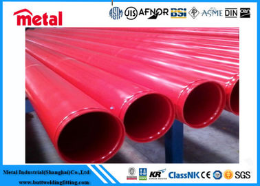 FBE Coated Steel Pipe 18 INCH Size SCH 40 Thickness Round Section Shape