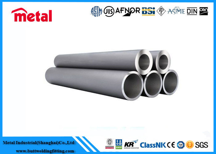 SCH 80 Seamless Nickel Alloy Pipe NO6625 For Petroleum API / PED Approval