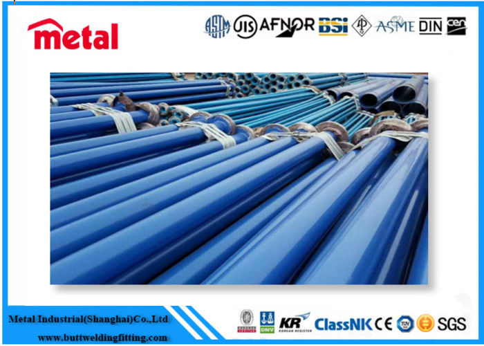 Seamless Plastic Coated Steel Pipe API 5L GRB / A106 GRB EPOXI 300 Microns