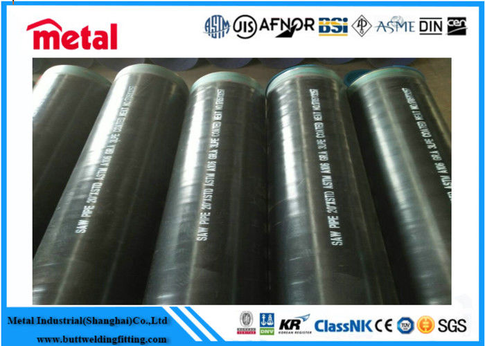 16 Inch sch40 Bw Ends Powder Coated 6 Inch Steel Pipe ASTM A53 3Lpe