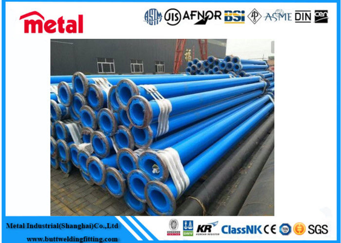 21.3 660 Mm Dia Pe Barrier Pipe , Hot Galvanized Poly Lined Steel Pipe