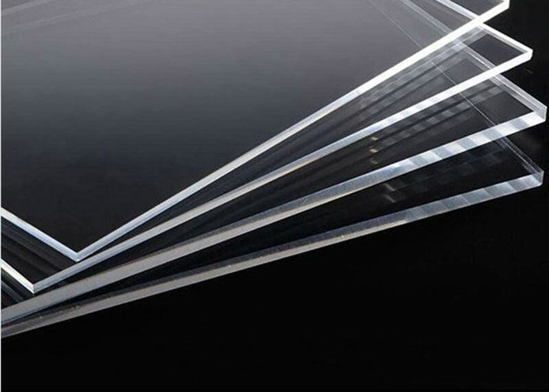 10 Pack Clear Acrylic Sheets – 100mm X 100mm X 3mm PMMA Panels For DIY Crafts