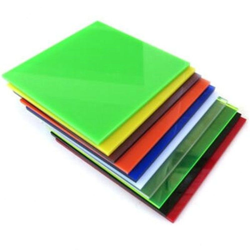 3mm Around 600mmx300mm Grey Lime Green PMMA Sheets Colored Cast Acrylic
