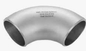 Super Duplex Stainless Steel ASME B16.9 Socket Welding Fittings UNS S31200 Silver Elbow