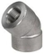 High Quality Industrial Pipe Fitting Nickel Alloy Stainless Steel Carbon Steel 45°Elbow For Petroleum