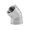 Metal High Quality Pipe Fitting Stainless Steel Carbon Steel Special Material 45°Elbow For  Industrial