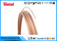 Seamless 2 Inch Copper Pipe , Nickel Alloy Soft Copper Tubing ASTM B466