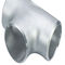 Super Duplex UNS S32750/S32760/S31803 ASME B16.9 Fittings 1-48 Inch Stainless Steel Pipe Tee Seamless Or Weld