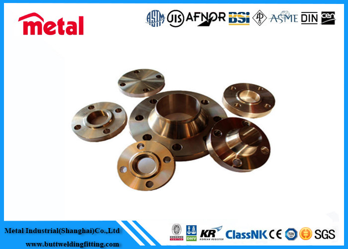 Automotive Copper Pipe And Fittings , ASME SB467 Copper Nickel Flanges