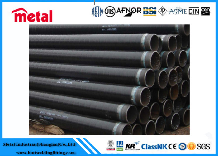 Seamless Epoxy Coated Ductile Iron Pipe , 3lpe Coating Thickness Coated Carbon Steel Pipe