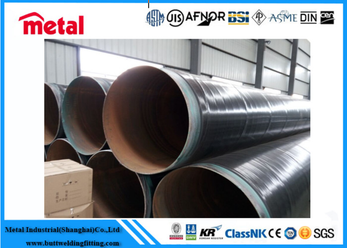 21.3 - 660 Mm Dia Pe Barrier Pipe , Hot Galvanized Poly Lined Steel Pipe
