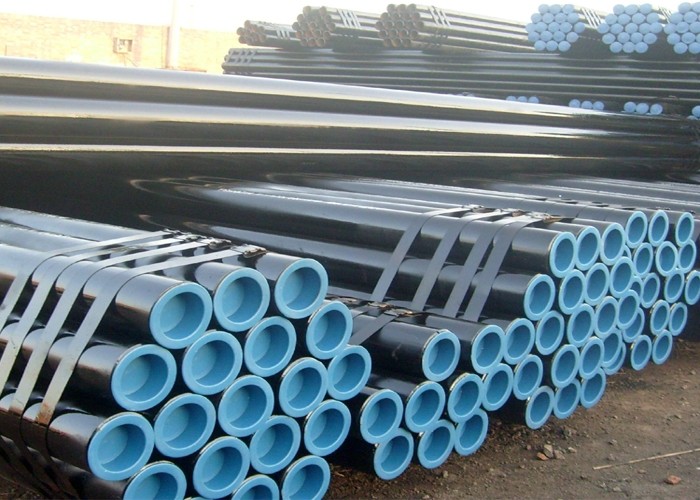 Black 0.5 - 500 Mm Carbon Steel Tube , 2 '' SCH120 Large Diameter Steel Pipe