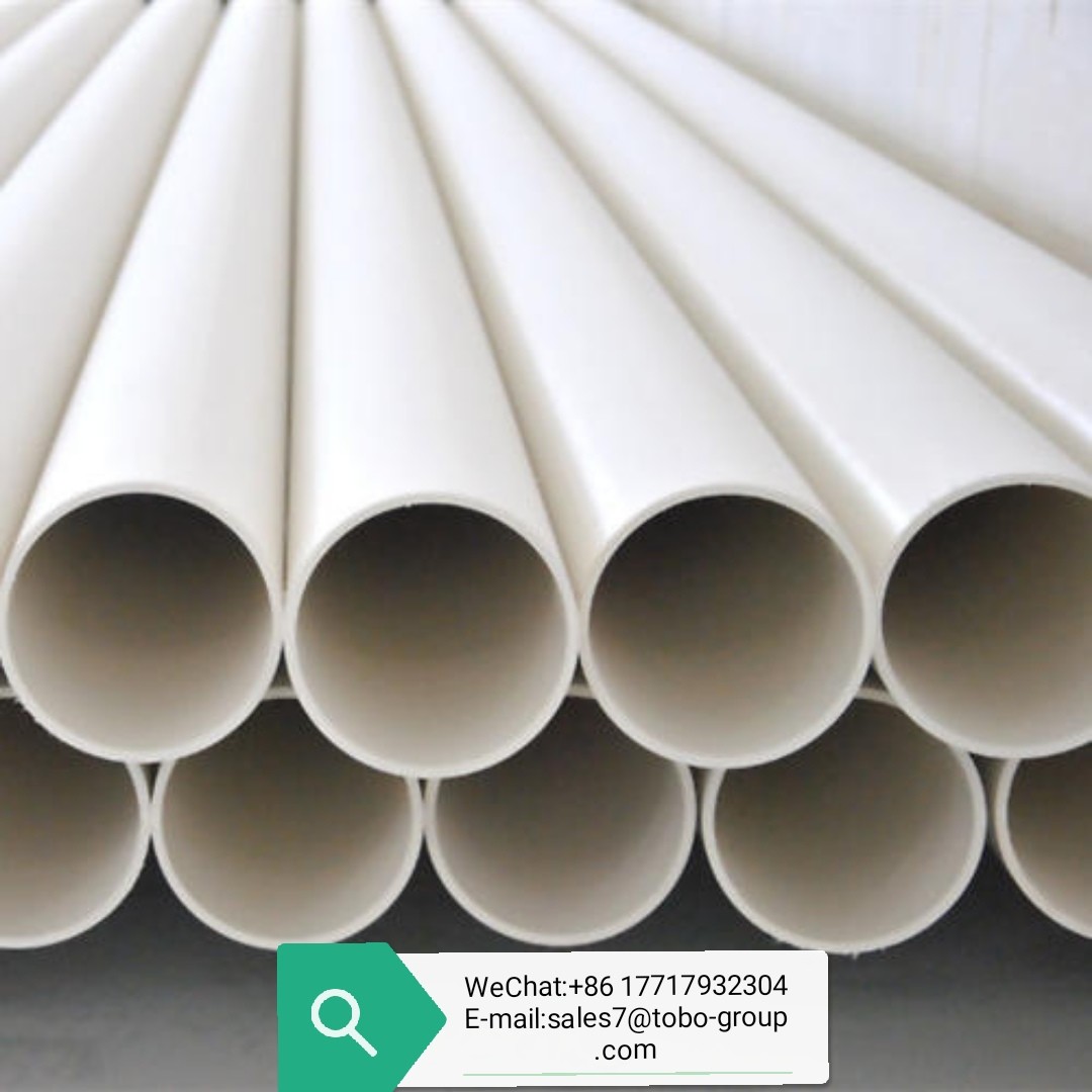 2.5MPa DIN8077 Thick 4.9mm PVC PPR Cold Water Pipe