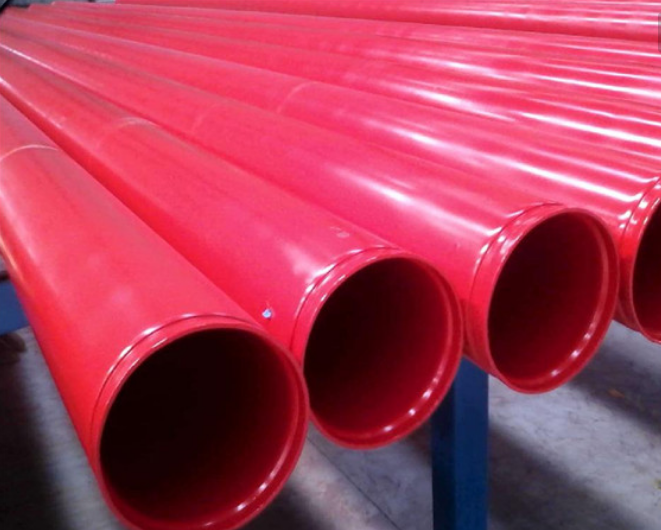 Round SSAW 3LPE Plastic Coated Oil Pipe , 610MM SCH 10 Painting Steel Pipe