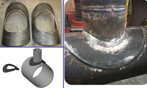Carbon Steel Pipe Fitting Pipe Branch Reinforcing Pad  Carbon Steel A516 Gr70 For Connection