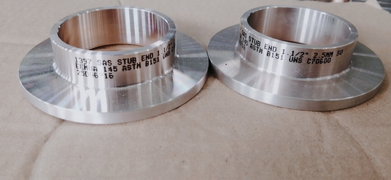 Pipe Fittings Stub End Cuni 9010 ASTM B151  1 1/2 &quot; 2MM MSS SP43 Butt Welding Fittings