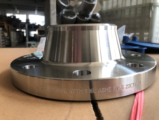 Welding Neck Duplex Stainless Steel Flange A182 GR.F51 ASME B16.5 Class 150#