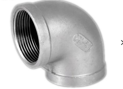 Nickel Alloy Pipe Fittings N08825 Short Radius 90 Degree BW Elbow For Connection