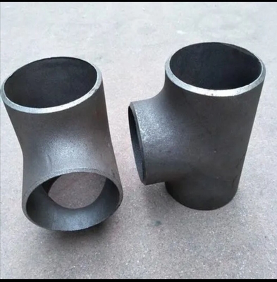 Alloy Steel Pipe Fittings Duplex Stainless Steel BW Equal Tee UNS S31254  ASME B16.9