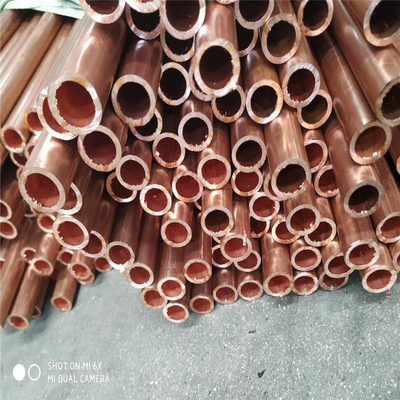 99% Pure Copper Nickel Pipe 20mm 25mm Square 3/8 Brass Tube Pipe