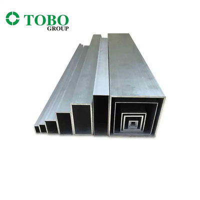 Factory Supply Aluminum Alloy Square Tube Aluminum Rectangular Pipe