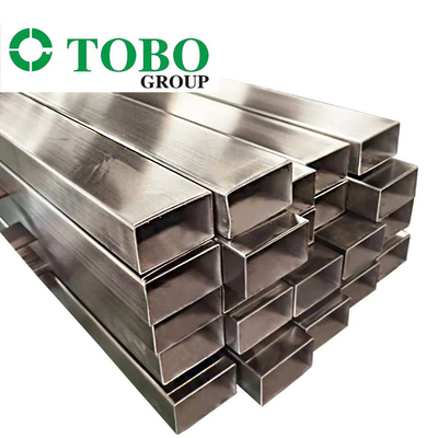 Super Duplex Rectangle Stainless Steel Pipe 2205 Uns31803 201 304 316 420 Mirror Polish 2B Decorative Square Steel Tube