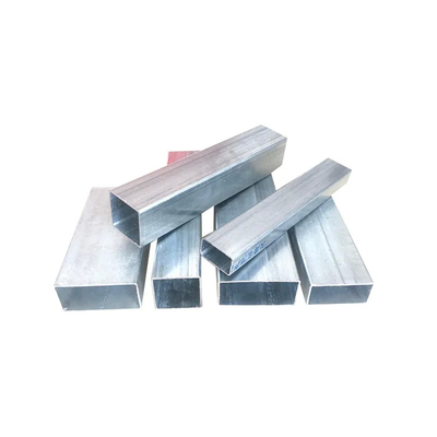 Galvanized Steel Pipe Zinc Coated Square Section Pipe For Construction Low Price