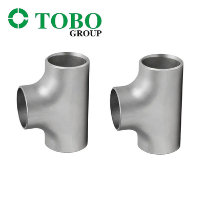 STAINLESS STEEL TEE, REDUCING, ANSI B16.9, SMLS,1&quot; SCH:40S x SCH:40S, BW A403 WPS 304