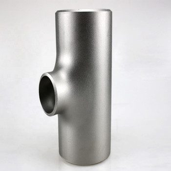 Nickel Alloy Steel Pipe Fittings Reducing Tee 6&quot;X4&quot; SCH80 Incoloy800H ASME B16.9