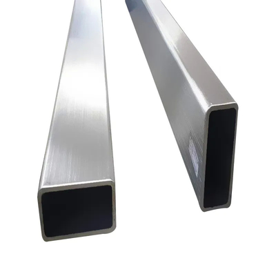 2mm Thick 304 316Ti Stainless Steel Tube Seamless Square Rectangle Stainless Steel Pipe