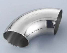 Hot Sales Stainless Steel Pipe Fittings 45 Degree LR BW Elbow OD 3&quot; Customized  SCH40S A403 Gr.321 Fittings