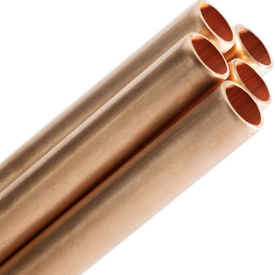TOBO Brass Pipe Red Copper Tube 99.99 Seamless Copper Pipes T1 T2 T3 C11000