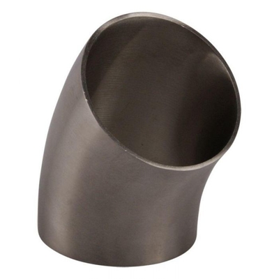 Metal Nickel Alloy Inconel 625 Best 45 Degree Butt Welding Elbow  ASME B16.9 Customized Size Silver