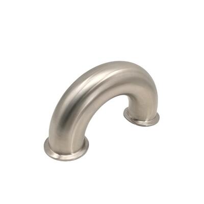 Polished 304 Stainless Steel Elbow, 180 Degree Butt Weld Fitting for Plumbing