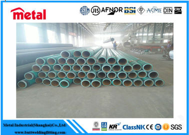 12 Inch PE / 3PE Coated Steel Pipe For Liquid / Oil / Gas / Petroleum 1.8 - 22 Mm Thickness