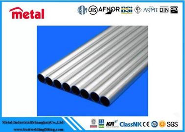 3003 / 5052 Aluminum Alloy Pipe Polished Surface For Radiator / Assembly line