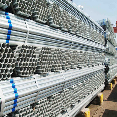 Hot Dip Galvanized Tube Outer Diameter 8 Inch to 12 Inch, Big Medium Small Zero Spangle for Industrial Applications