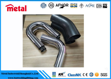 DN 50 U Shaped Metal Pipe Non - Alloy , Heat Exchanger Stainless Steel 304 Pipes
