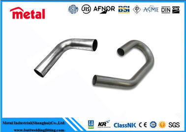 SCH 80 U Bent Round Steel Tubing , 3mm Thickness Stainless Steel Welded Pipe