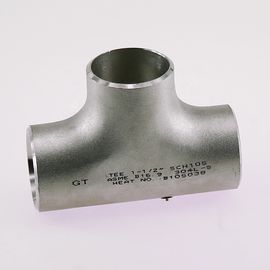 Reducing Shape Alloy Steel Pipe Fittings Austenitic Stainless Steel Straight Tees