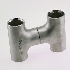 API DIN AISI Super Duplex Butt Weld Pipe Fittings Equal Tee Reducing Shape