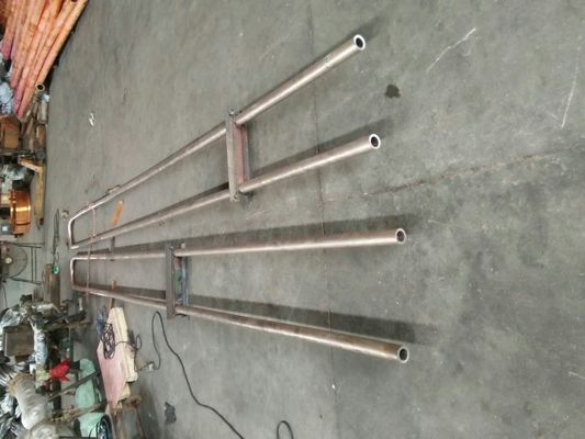 C71500 Copper Nickel 90/10 U Shaped Metal Pipe 2" SCH40 8000mm For Connection