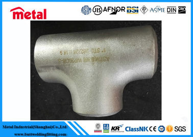 Nickel Alloy Pipe Butt Welding Tee Incoloy 825 UNS N02200 ASME B16.9