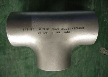 ASME Butt Welding Connection Alloy Steel Pipe Fittings Round Tee