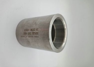 Socket Coupling Forged Steel Pipe Fittings UNS N04400 Alkaline Salt Resistance