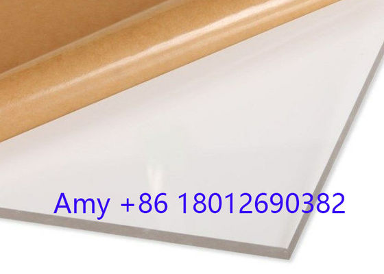 Cast Cutting Plastic Square Sheet Transparent PMMA double sided adhesive film clear acrylic_sheet