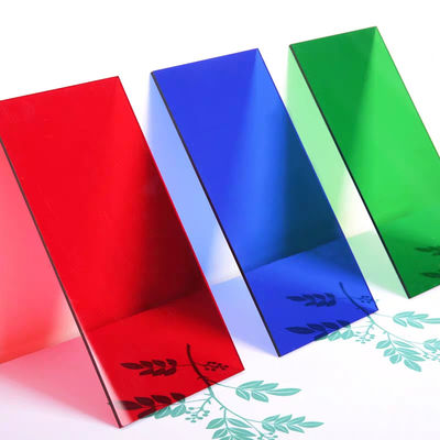 Plastic sheet white board Acrylic Sheet Cut to Size Custom Made Rainbow Color Plastic Board double sided acrylic mirror